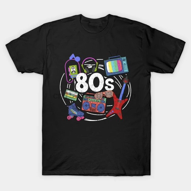 Мужская футболка с коротким рукавом Awesome Retro 80s Throwback Футболка женская