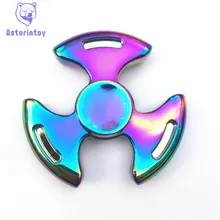 Professional EDC Непоседа игрушки Spinner Металлический анти-стресс палец Spinner нержавеющей стали ручной Spinner