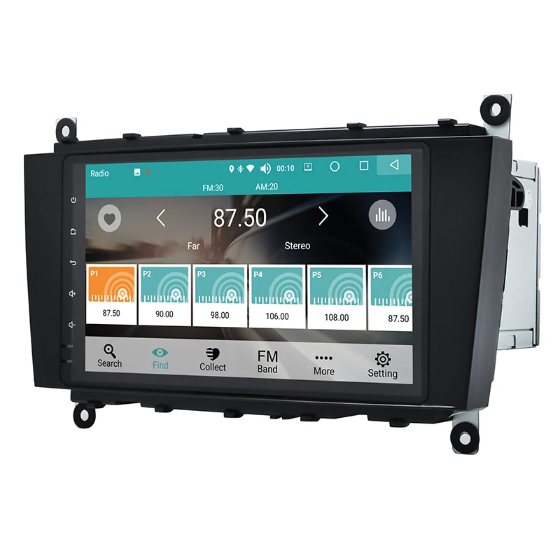 Best Android 8.0 Din 8 inch DVD Car Audio Navigation System For Benz C-Class W203 Benz CLK W209 (2004-2005) With Car Multimedia Playe 11