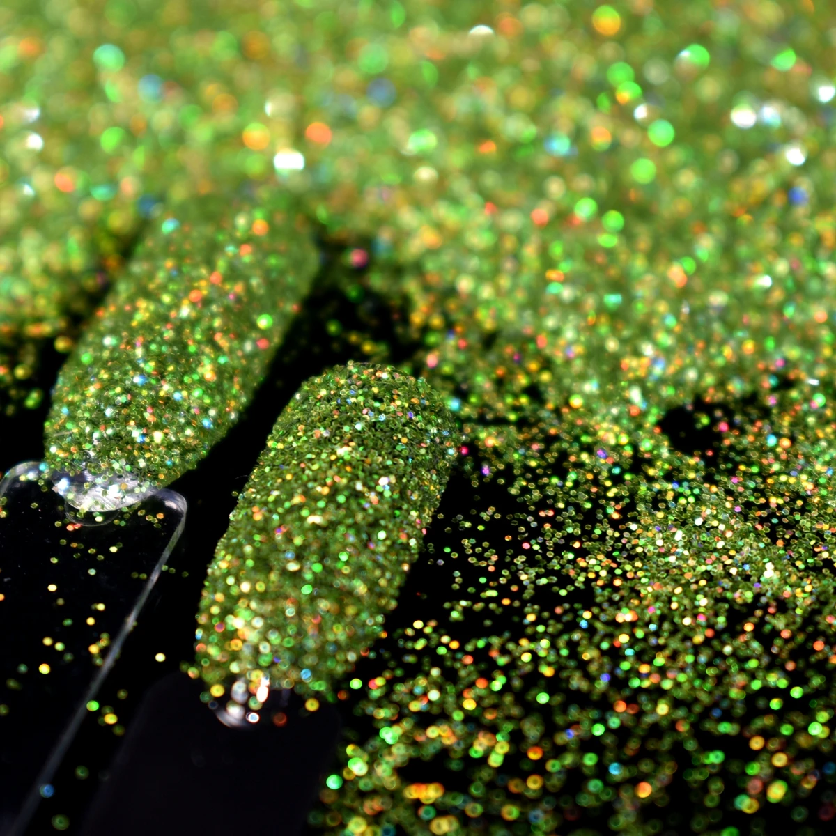 Черный голографический блестящий порошок пыль дизайн ногтей макияж лазер мелкие блестки порошок розовый порошок золотого блеска 5,5 г - Цвет: 66