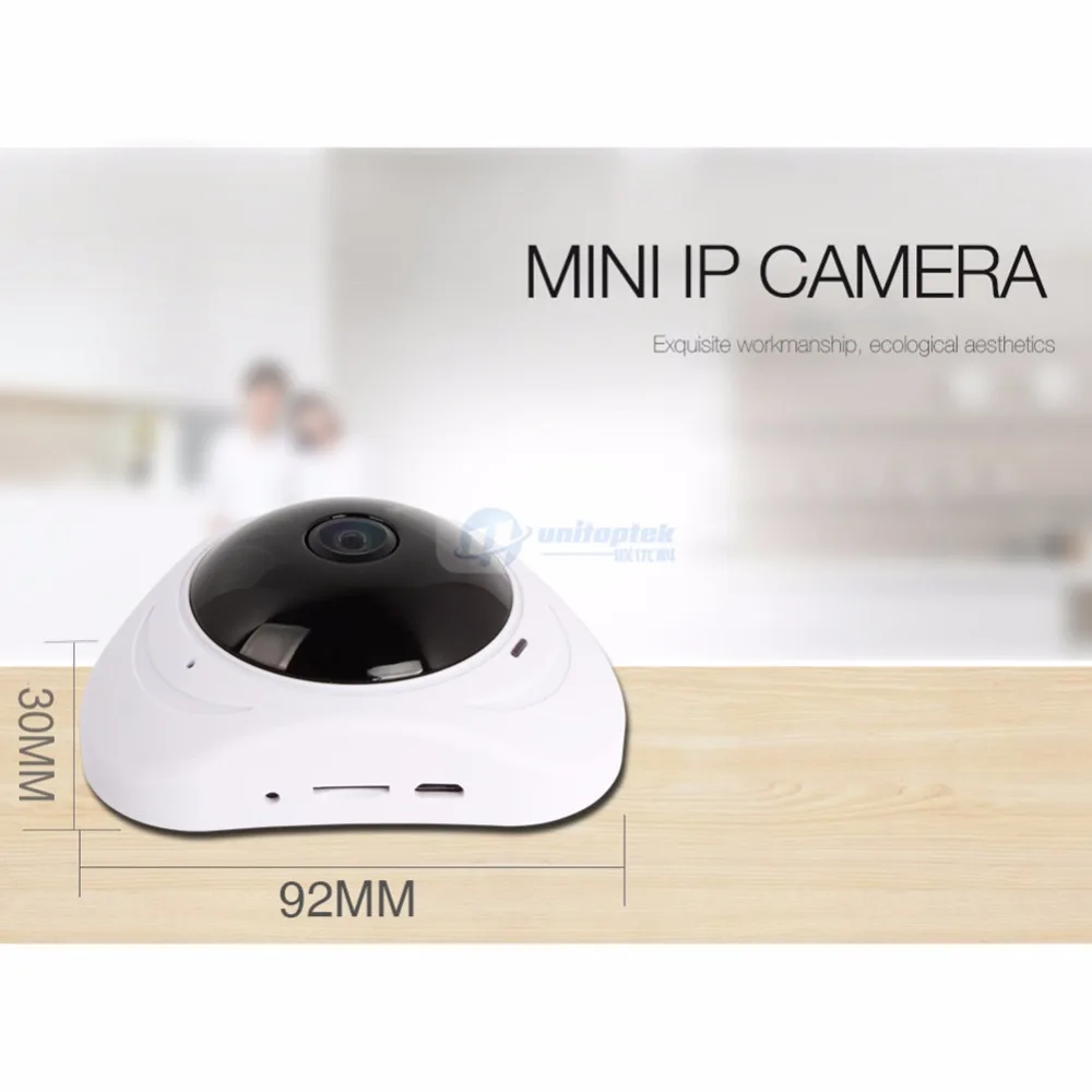 Панорамная Wi Fi камера HD 960P Беспроводная VR 3D панорамная ip P2P умная безопасности