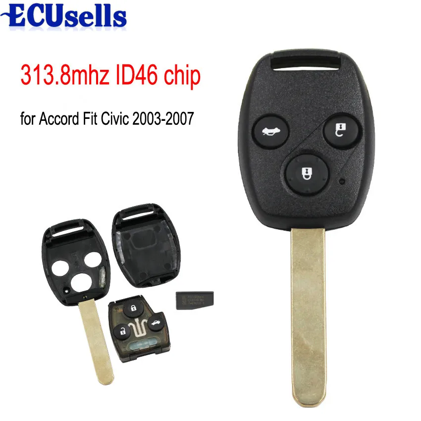 2007 Honda Accord Key