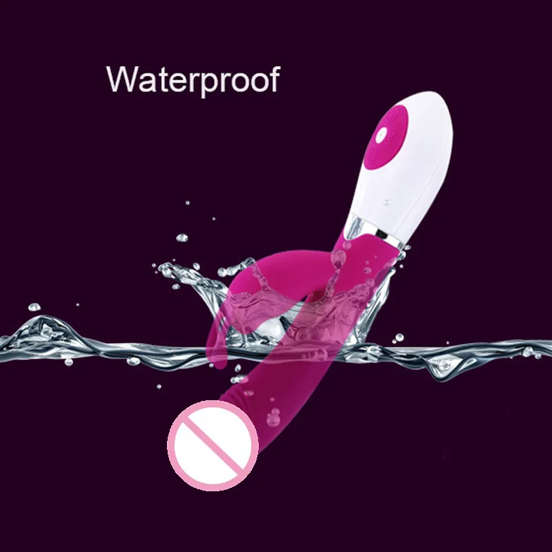 G spot Дидло Вибратор с 30 скоростями Вибрационный массажер Кролик Вибраторы