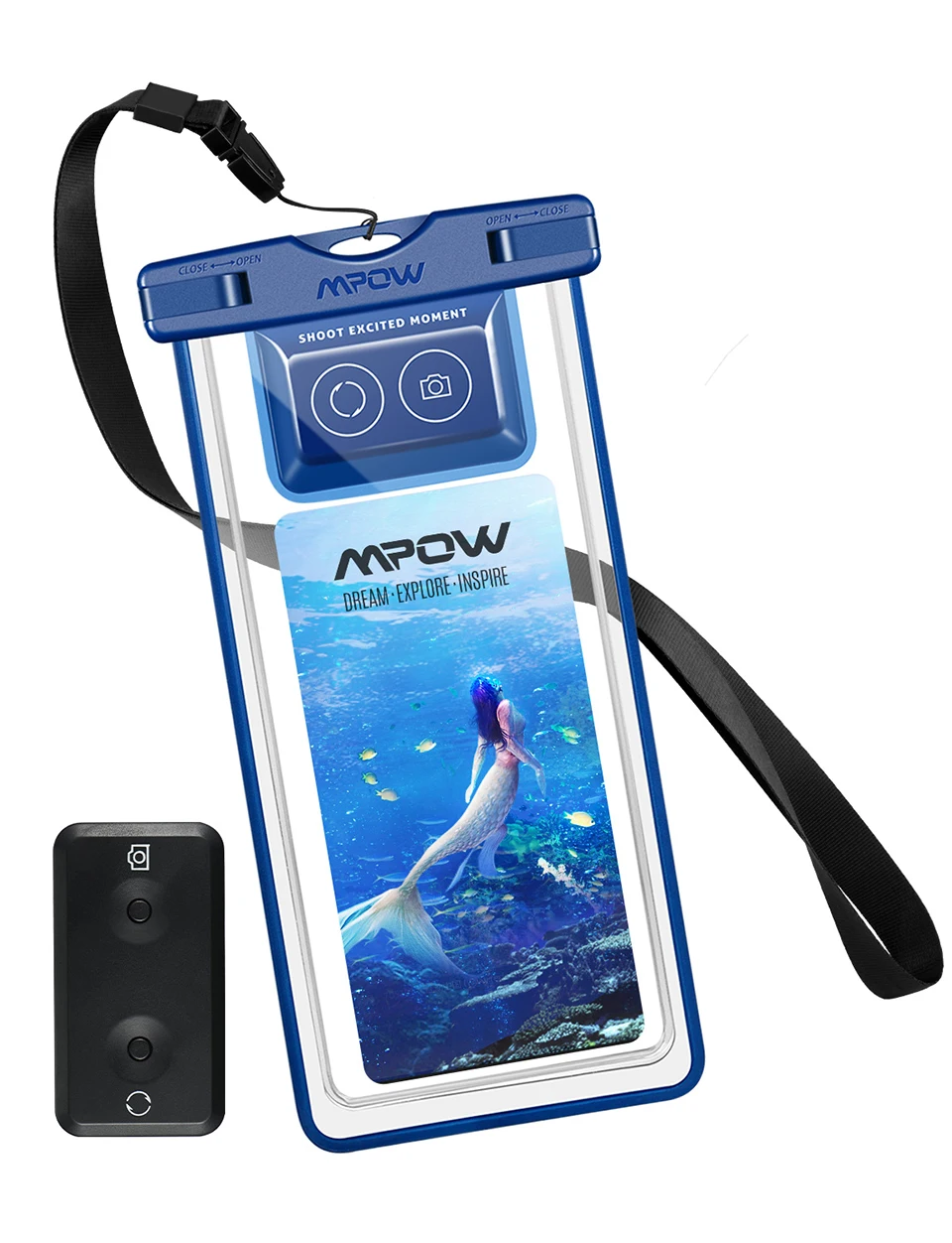 Mpow Универсальный IPX8 водонепроницаемый чехол, сумка, чехол для телефона, 6,5 дюймов, сумка для телефона, чехол для Iphone XR XS X 8 7 6S huawei P20 Lite, чехол для телефона