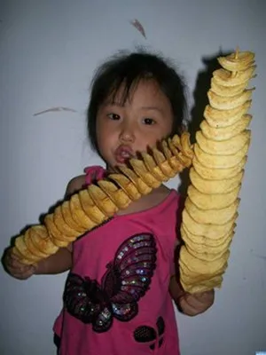 Manual de Aço Cortador de Batata Doméstico Inoxidável Espiral Tornado Batata Torre Cozinha Fruta Vegetal Ferramenta zf Uso 8 batata torre cozinha fruta vegetal ferramenta ZF