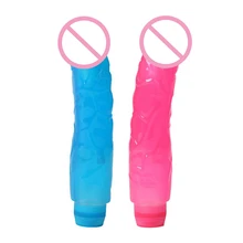 Waterproof Multispeed Realistic Dildo Vibrator Soft Jelly Powerful Bullet G Vibe Penis Sex Toys For Women Fake Pussy Big Dildo