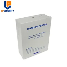LPSECURITY 12V 5A универсальный источник питания для система контроля допуска к двери с резервным интерфейсом батареи