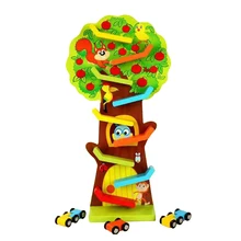 Фруктовое дерево скользящая игрушка для раннего обучения по системе Монтессори обучающая деревянная игрушка для детей дошкольного возраста Забавные игрушки сенсорные игрушки для детей