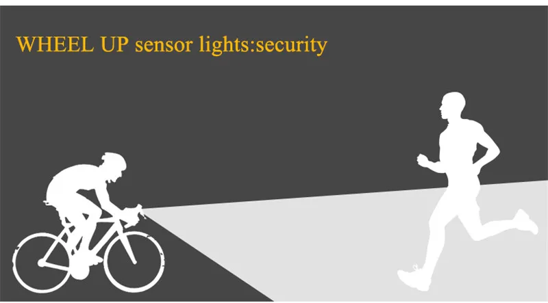 Clearance WHEEL UP 2019 LED USB Rechargeable Bike Light Front Bicycle Head-lights Waterproof MTB Road Cycling Flash-light Touch Night Safe 10
