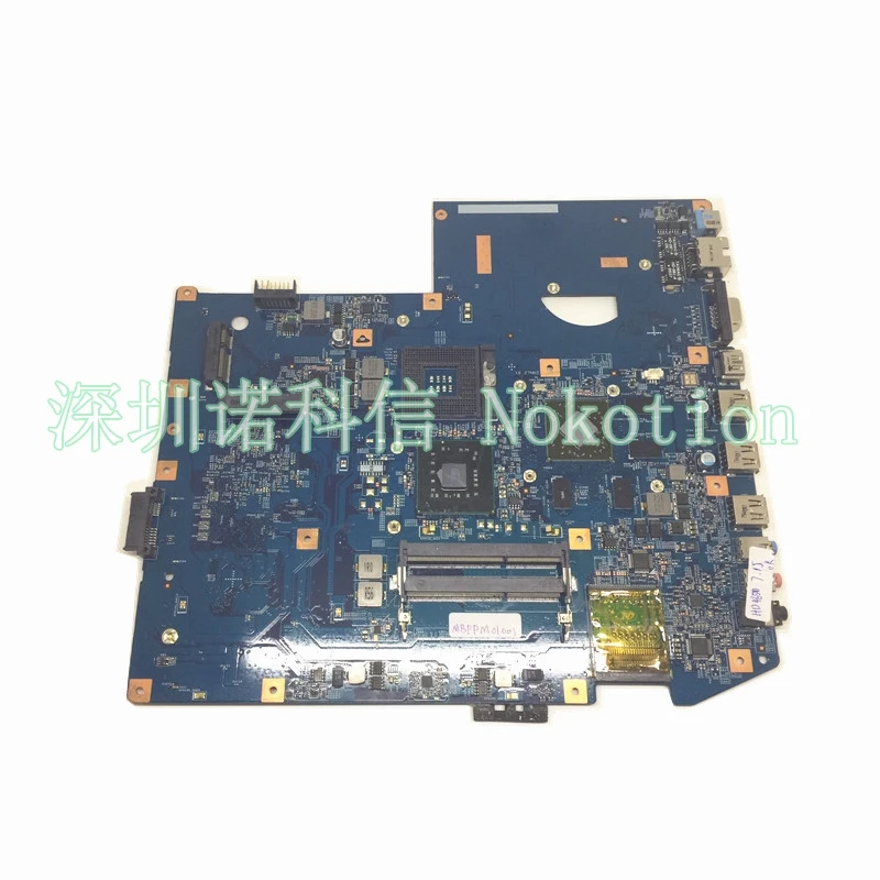 NOKOTION Original Laptop motherboard For Acer aspire 7736 7736z 48 4fx04 11 MBPPM01001 Mainboard DDR3 GM45