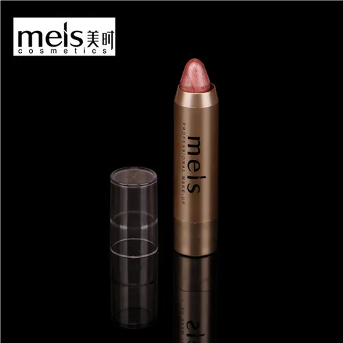 Бренд MEIS, румяна и подводка, косметическая, натуральная, запеченная румяна, тени для век, ручка, хайлайтер, макияж, светящийся набор, shimmer B726 - Цвет: 2