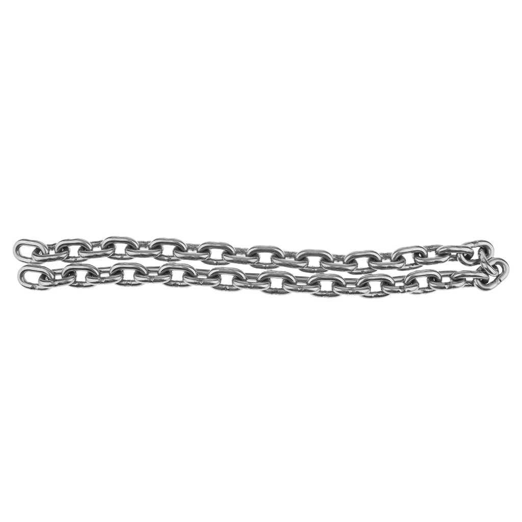 Stainless Steel 316 Anchor Chain by 950mm Long for Marine Boats 6MM 8MM