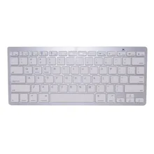 English Bluetooth font b Wireless b font font b Keyboard b font for iPad PC Notebook