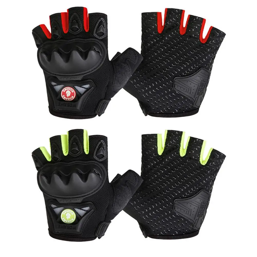 Riding Protection Short Finger Bike Cycling Bicycle Gloves Hard Shell Tactical Motorcycle Outdoor Sport Glove Unisex | Спорт и