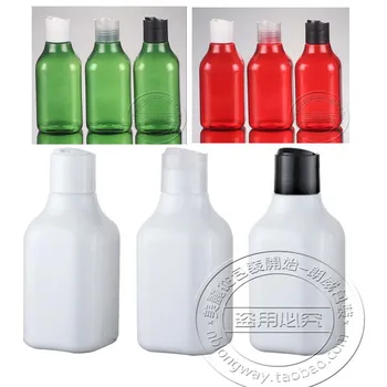 

Capacity 200ml 20pcs/lot factory wholesale high quality Necked square Chiaki lotion bottle cap