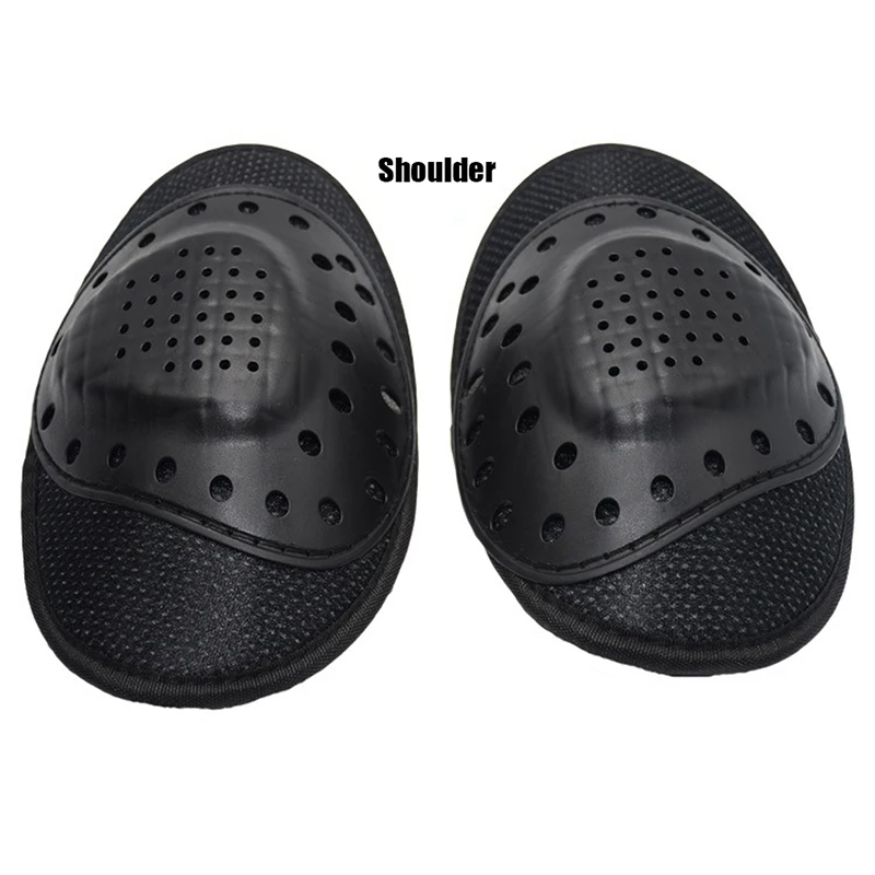 Motocross Chest pads Duhan 1 Set Motorcycle Jacket Built-in Pads Insert Protective Armor Removable Hard Shell Protectors