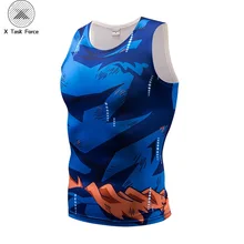 Новые женские топы Мужской жилет Dragon Ball мужской майка повседневные Топы И Футболки Фитнес Бодибилдинг без рукавов Лето X Task Force