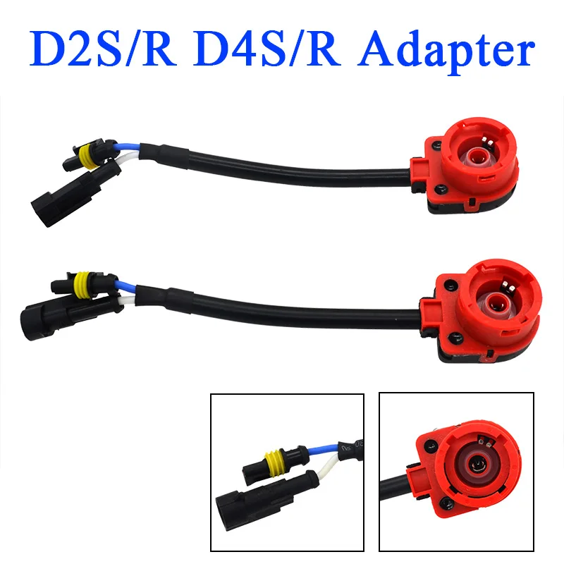 SKYJOYCE 2 шт. адаптеры KET к D2S D2R HID ксеноновые лампы конвертеры розетка
