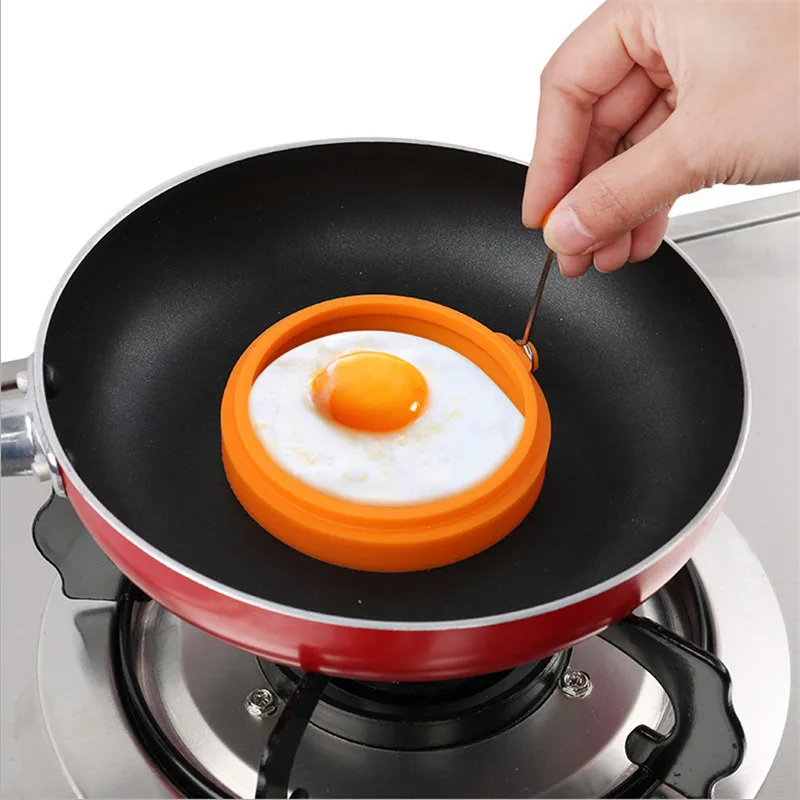 Buy Round Shaper Silicone Fried Egg Ring Pancake
