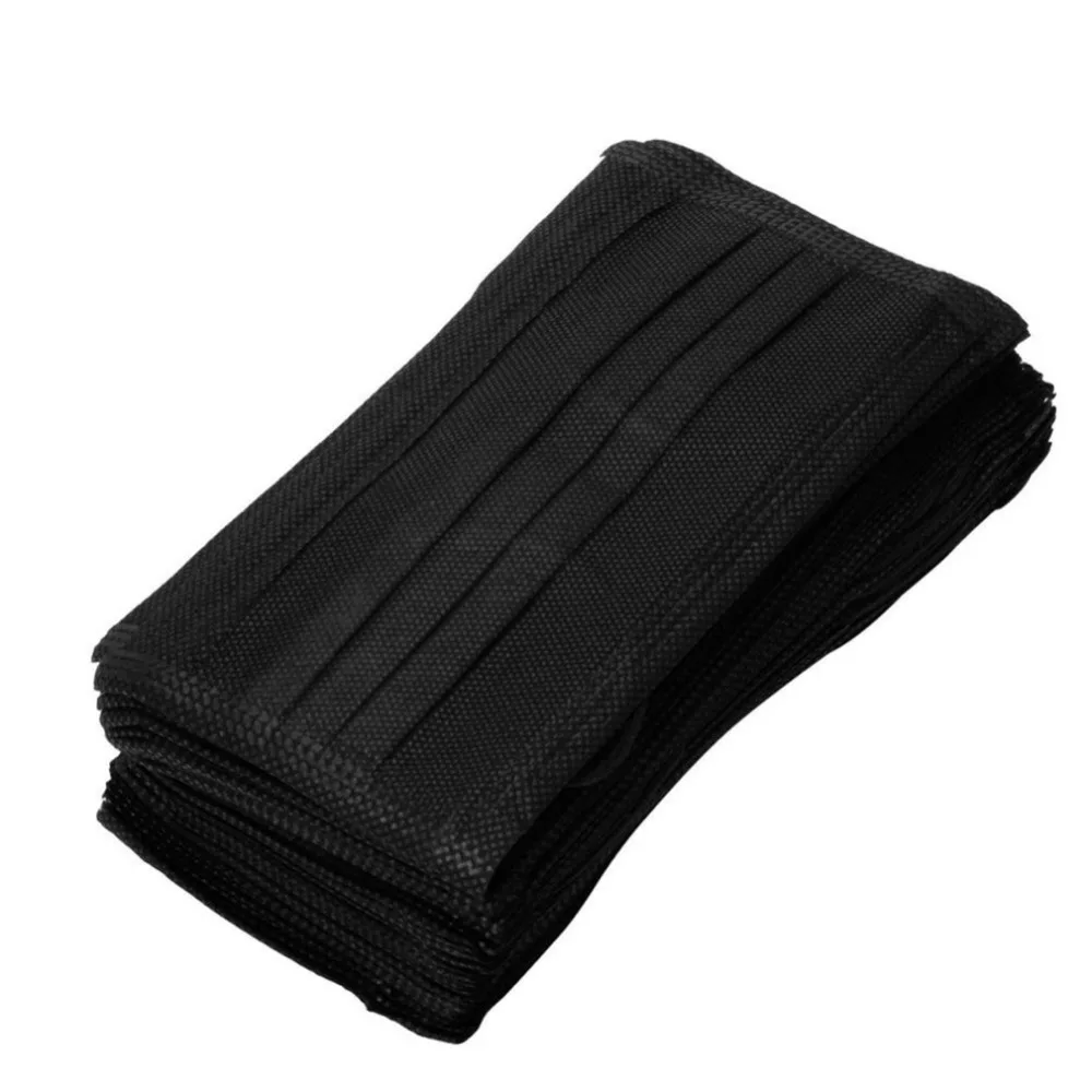 

100set *50Pcs Non-woven Fabric Disposable Mouth Masks Adult Anti Haze Mask Face care tool