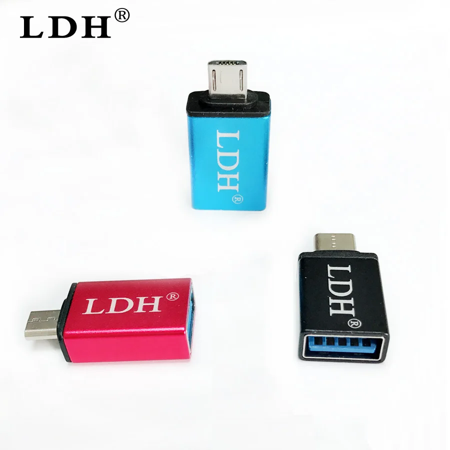 

LDH Micro USB OTG Adapter Male to USB 2.0 Micro Adapter Converter for Samsung Huawei Xiaomi SONY Lenovo LG Android Mobile Phones