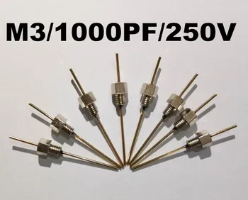 

(100PCS) M3 1000PF 250V feedthrough capacitor