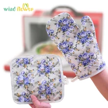 Сон-трава кухня кухонная принадлежность, микроволновая печь хлопковый матрас перчатки горшок Pad термостойкие защищены