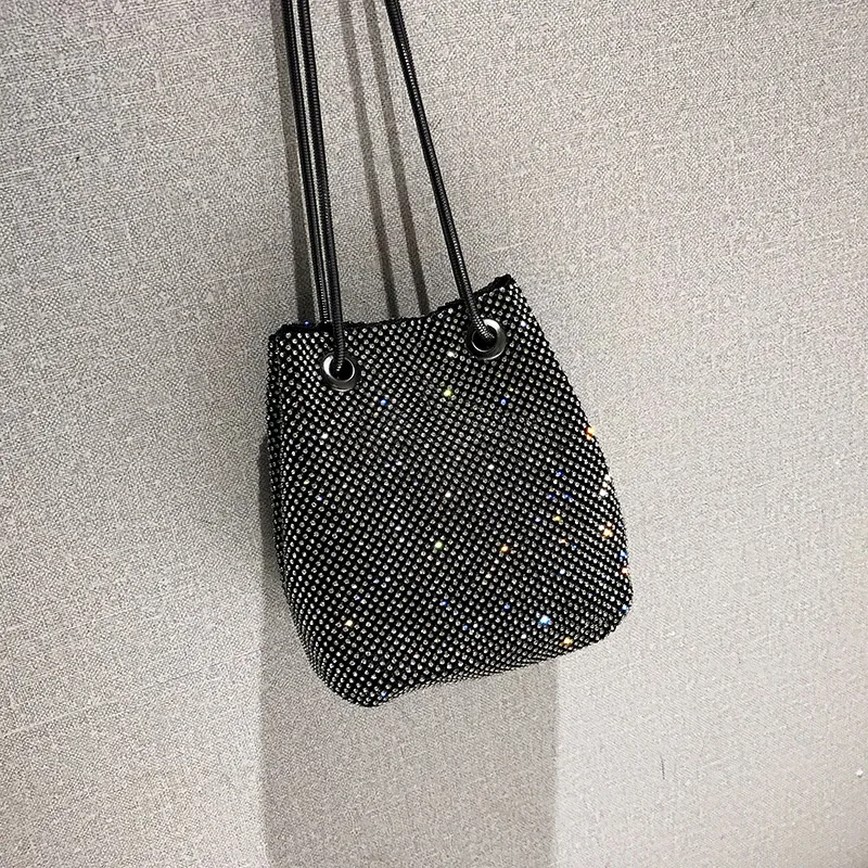 

Famous Brand Luxury Handbags Women Bags Designer Rhinestone Messenger Bag Women Shoulder Bag Lady Mini Crossbody Bags Sac Femme