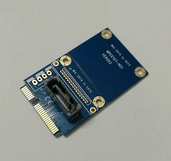 

50pcs mSATA to SATA Adapter Mini PCIE PCI-E Express slot mini SATA to 2.5 inch HDD Hard Drive Disk Delock PCI E SSD Converter