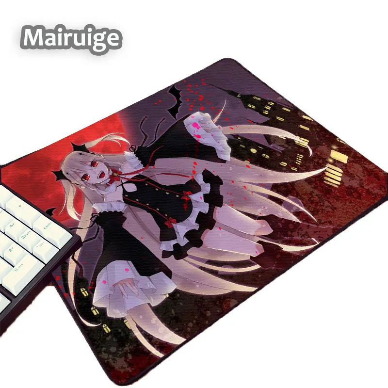 Mairuige Seraph of The End Anime Girls Pattern Art Printed Mouse Pad Mini Pc Computer Mousepad Yuichiro Hyakuya Table Mice Mat