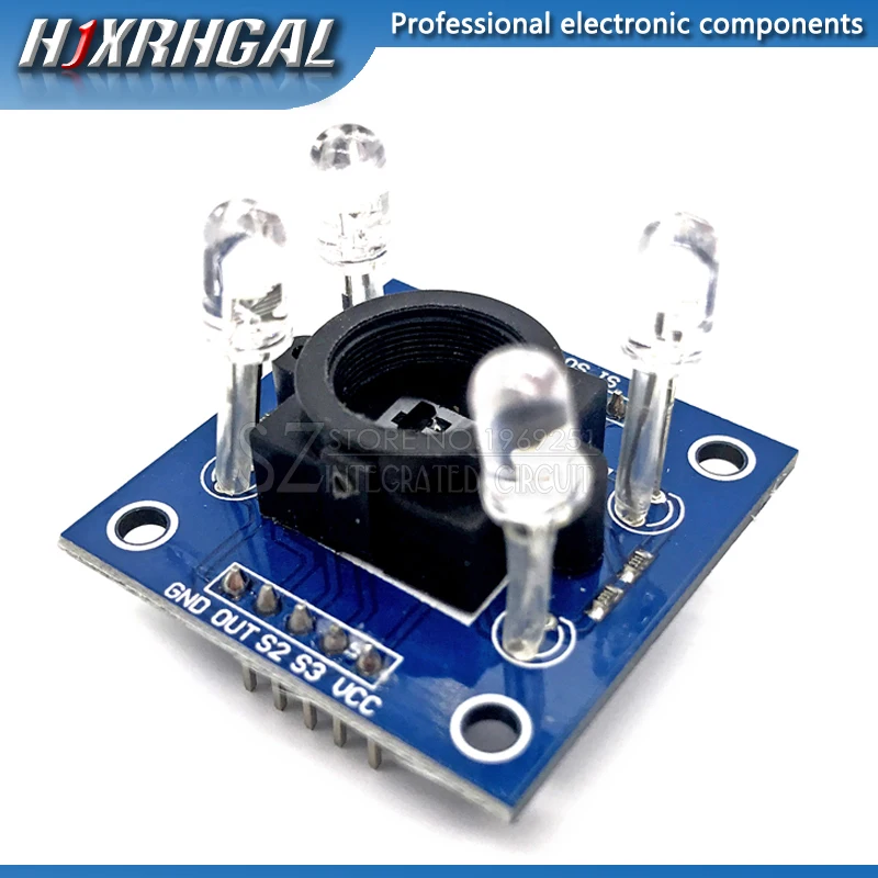 1 шт. TCS230 TCS3200 модуль детектора распознавание цвета Сенсор для MCU Arduino Новый hjxrhgal |