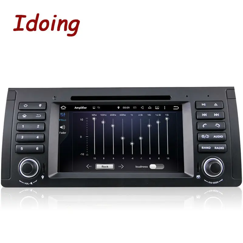 

Idoing 1Din Steering Wheel For BMW E39/38/53 Car DVD Multimedia Video Player Android7.1 Quad Core GPS Navigation Touch Screen TV
