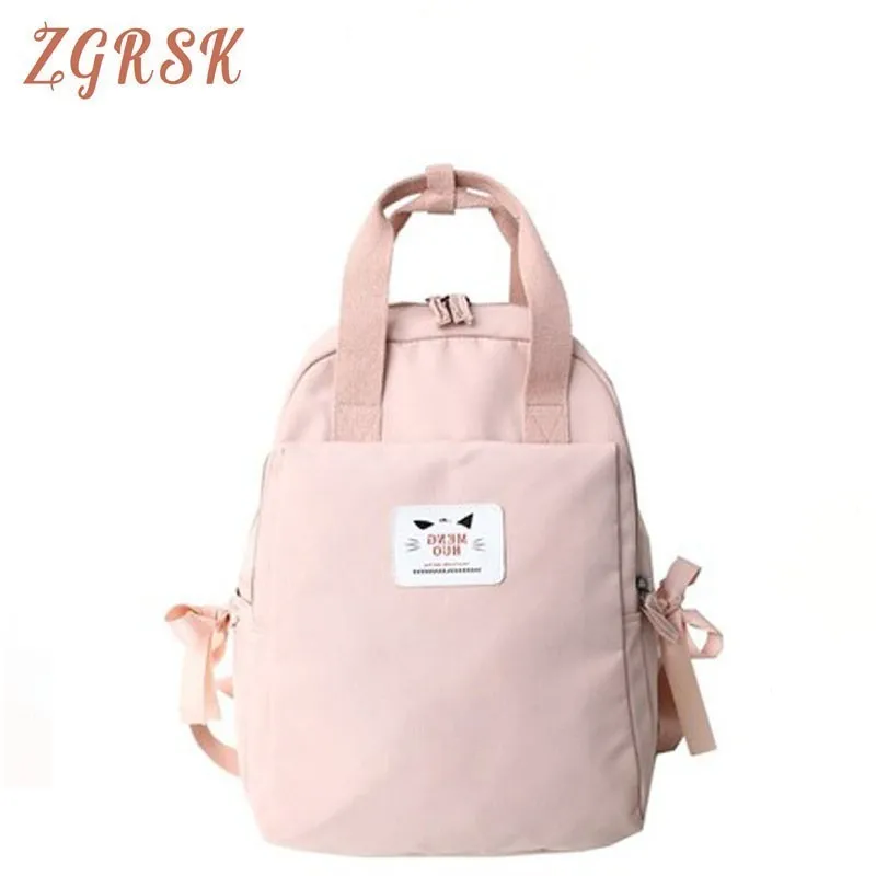 

Teenagers Girls Back Pack Bagpack Female Fashion Nylon Designer Backpacks Bags Women High Quality Bagpack Backpack Bookbag
