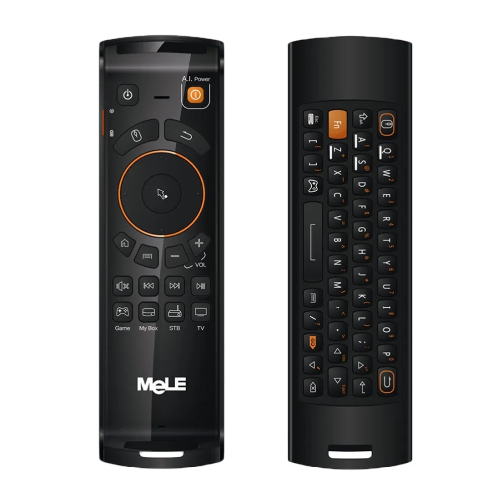 

MeLE F10 Deluxe Keyboard Fly Air Mouse 2.4GHz Remote Control Tastiera Wireless Gaming Gamer for Android Mini PC Smart TV Box New