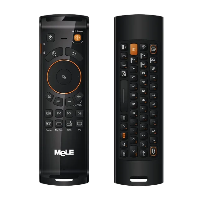 Best Price MeLE F10 Deluxe Keyboard Fly Air Mouse 2.4GHz Remote Control Tastiera Wireless Gaming Gamer for Android Mini PC Smart TV Box New