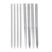 4 пары Paracord Fids нержавеющая сталь шнуровки Швейные иглы для 2 мм 3 мм Шнур Браслет изготовления