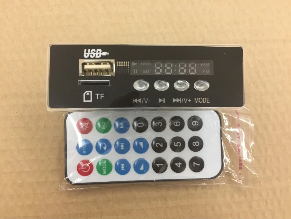 12 В MP3 WMA WAV APE аудио декодирование без потерь гарнитура Bluetooth громкая связь USB