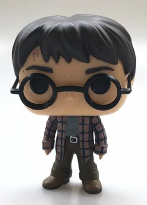 Funko pop Гарри Поттер Гермиона Снейп Невиль Рон Добби Луна Джордж Альбус Виниловая фигурка Коллекционная модель игрушки - Цвет: Бургундия