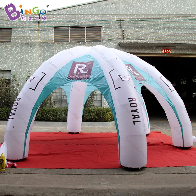  Customized 6X3 meters inflatable tent with 6 pillars / inflatable event tent with LOGO printing toy