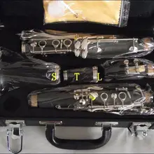 Улучшенный кларнет ebonite 18 клавиш хороший звук