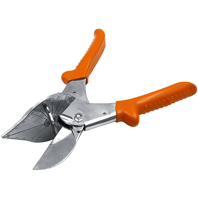 45-180 Degree Multi-purpose Angle Miter Trunking Scissors SK5 Blade Woodworking Alloy PVC PE PPR Plastic Pipe Cutting | Инструменты