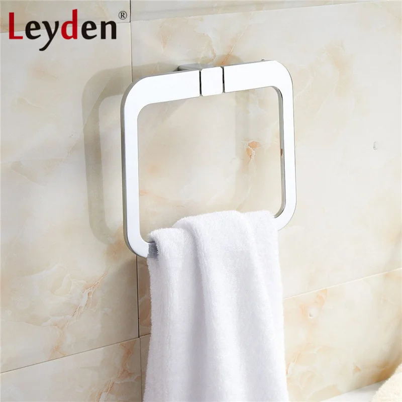 Leyden Towel Holder Stainless Steel SUS 304 Towel Ring Wall Mounted