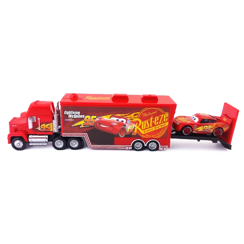 disney pixar cars fireball beach racers mack hauler