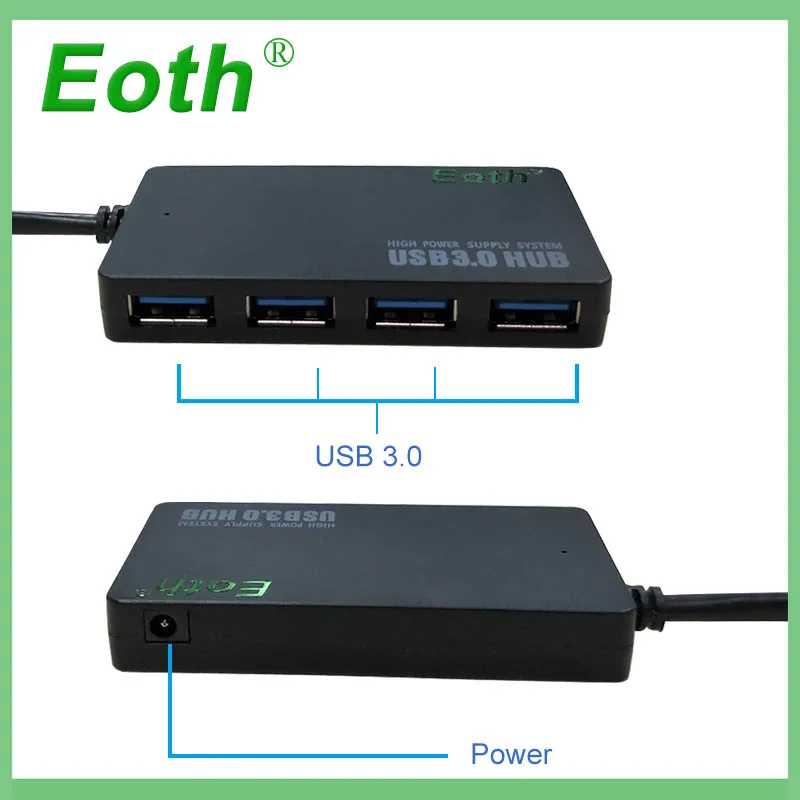 

USB3.0 hub splitter External 4 Port USB 3.0 hub adapter 5Gbps High Speed USB Hub for Laptop multi usb Adapter Laptop Accessories