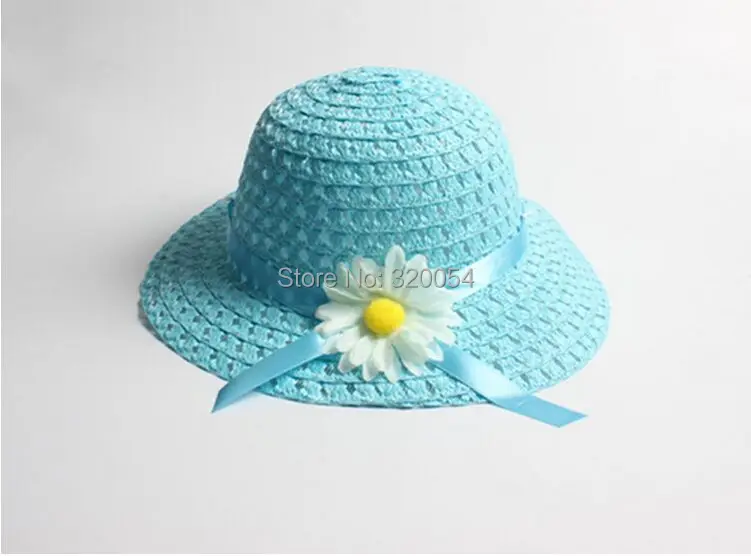 1 шт. Лидер продаж летом девушка цветы Защита от Солнца шляпа с цветами для девочек шелк бутона костюм Детская сумка и шляпа 9 Цвета