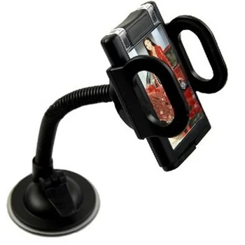 

100pcs/Lot Universal Mobile Smart Cell Phone GPS 360 Degree Rotation Car Mount Cradle Holder Stand