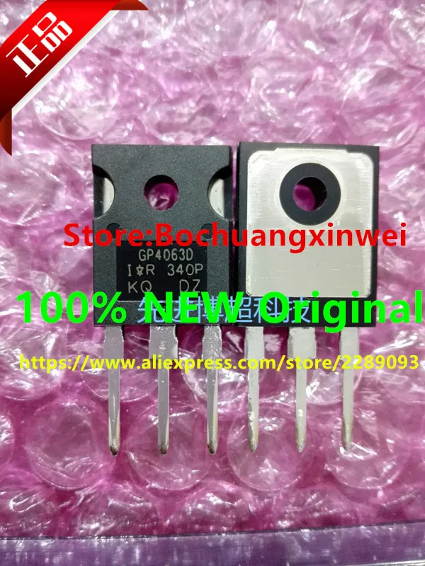 100% Новый оригинальный IRGP4063DPBF IRGP4063D GP4063D GP4063 IRGP4063 IGBT 600 в 96A 330 Вт TO247 | Электроника