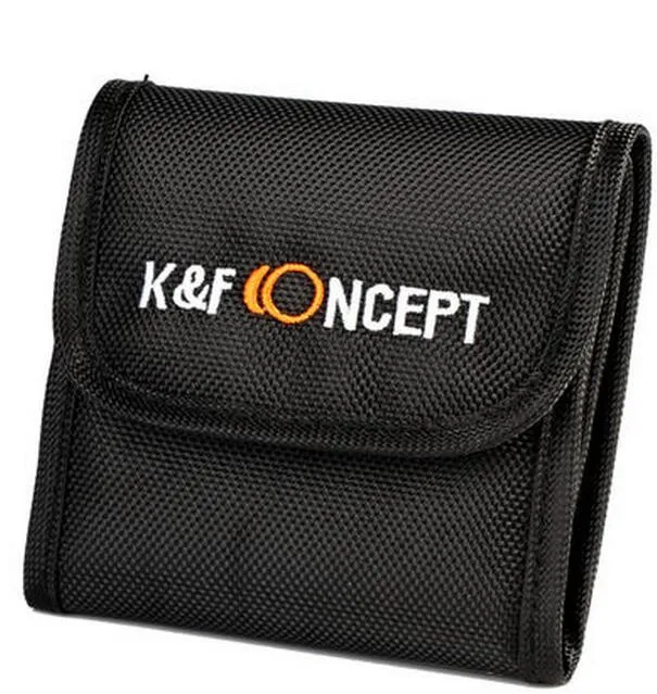 Latest UV CPL FLD ND4 ND8 ND16 Filter Lens Cap Storage Bag Case Pouch Support 25mm 86mm Filters For Drone DJI Phantom 3 Camera