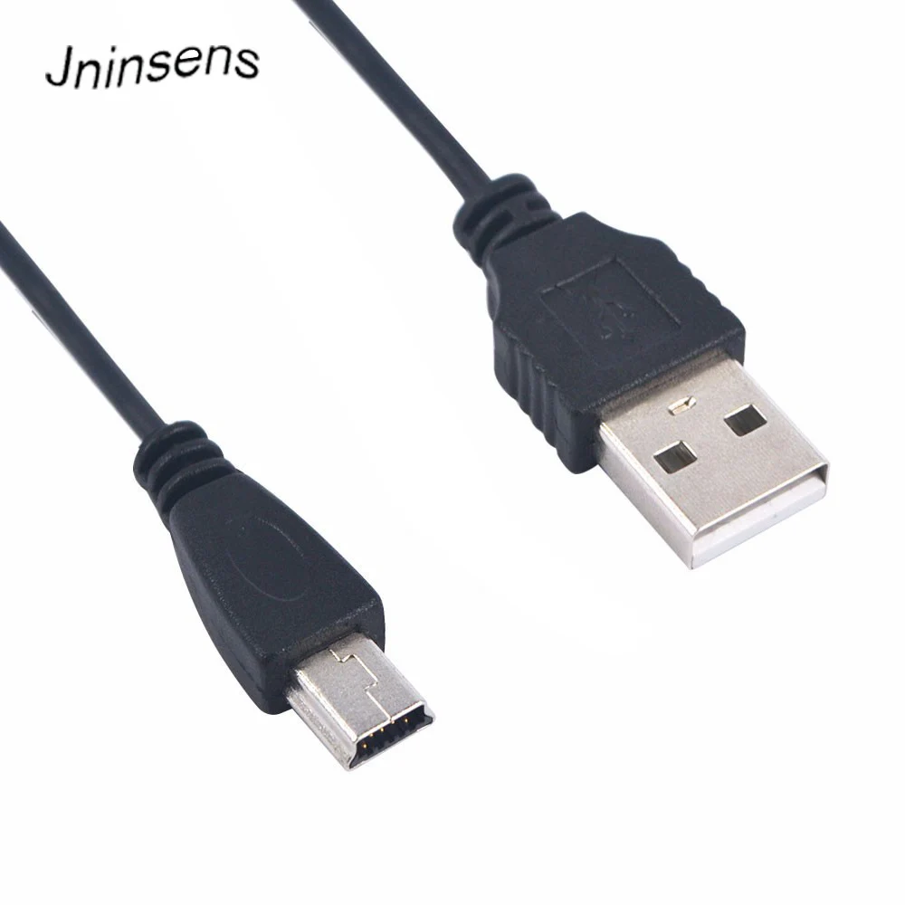حار بيع 80 سنتيمتر USB 2.0 وذكر أن ميني 5 دبوس B شاحن بيانات كابل شحن سلك مهايئ 5TLR البسيطة USB محول ل MP3 MP4 لاعب