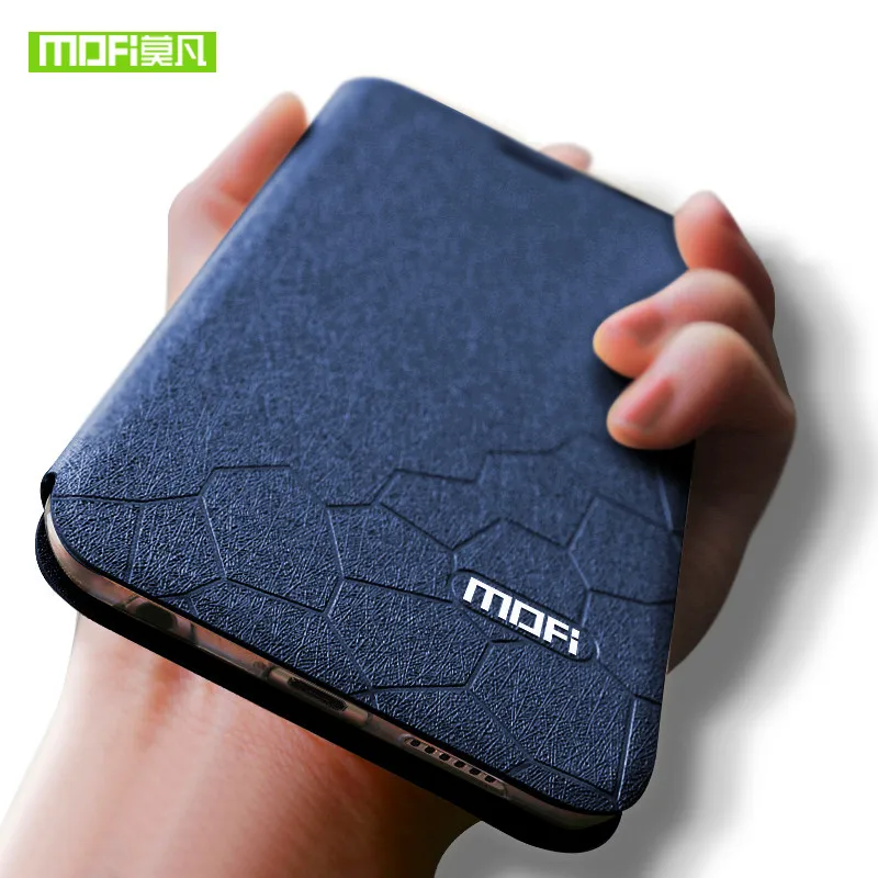

For Huawei honor 7x case soft silicon back cover Mofi original for Huawei honor7x case flip leather BND-AL10 case TPU 5.93 inch